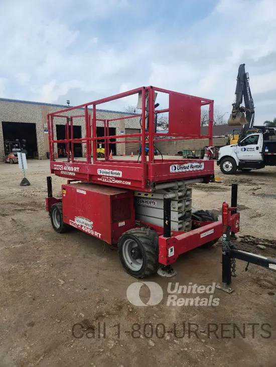 2017 MEC 4069RT Rough Terrain Scissor Lift