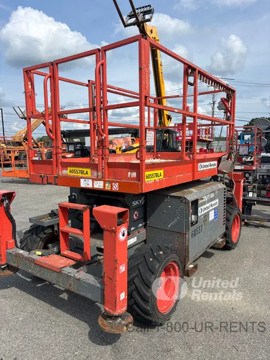 2018 Skyjack SJ6826RT Rough Terrain Scissor Lift