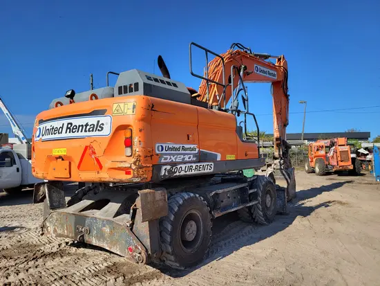 2018 Doosan DX210WE-5-US20 Excavator