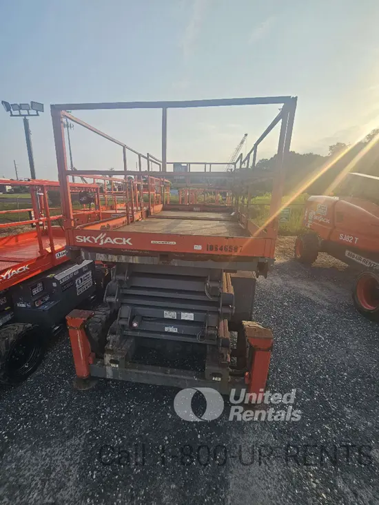 2017 Skyjack SJ8841RT Rough Terrain Scissor Lift