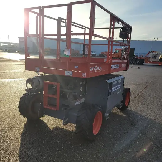 2019 Skyjack SJ6826RT Rough Terrain Scissor Lift
