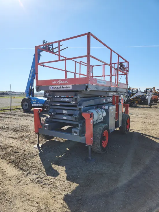 2017 Skyjack SJ8841RT Rough Terrain Scissor Lift