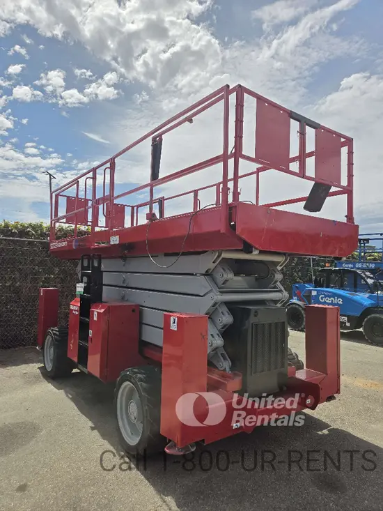2017 MEC 6092RT Rough Terrain Scissor Lift