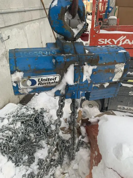 2012 JD NEUHAUS PROFI 3T 6T Hoist