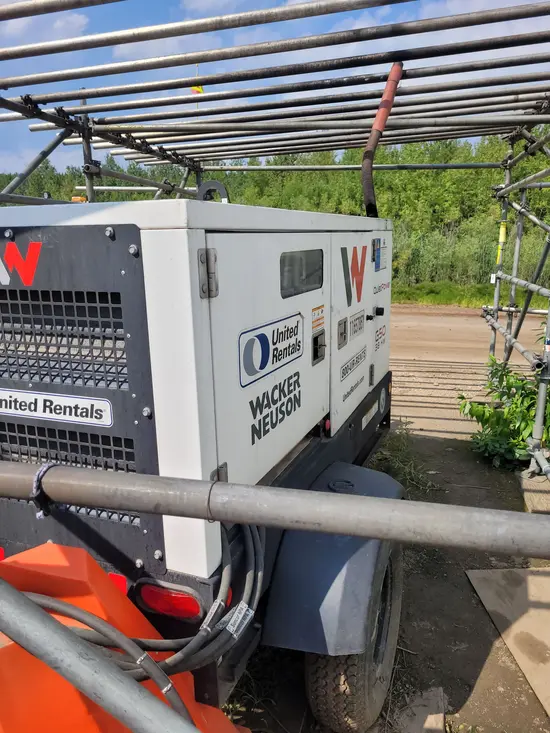 2023 Wacker Neuson G50 T4F 600V Diesel Generator