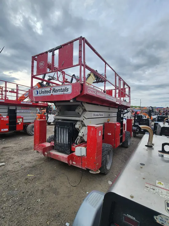 2017 MEC 6092RT Rough Terrain Scissor Lift