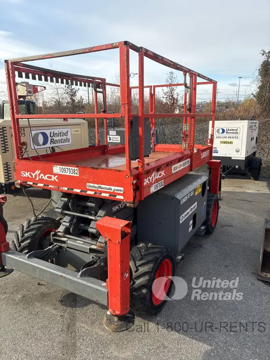 2019 Skyjack SJ6826RT Rough Terrain Scissor Lift
