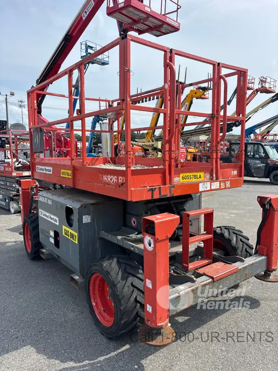 2018 Skyjack SJ6826RT Rough Terrain Scissor Lift