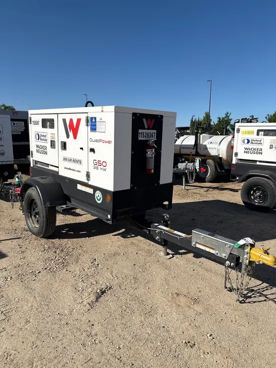 2022 Wacker Neuson G50 T4F Diesel Generator