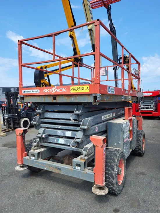 2018 Skyjack SJ8841RT Rough Terrain Scissor Lift