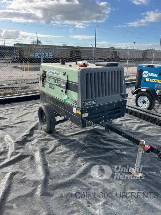 2018 Sullair 185DPQ-KU-T3 Air Compressor