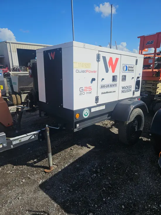 2022 Wacker Neuson G25 T4F Diesel Generator