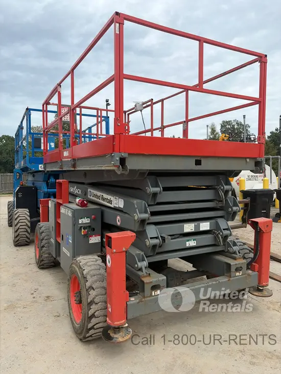 2018 Skyjack SJ8841RT Rough Terrain Scissor Lift
