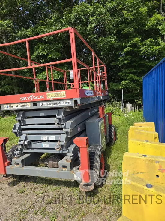 2018 Skyjack SJ8841RT Rough Terrain Scissor Lift