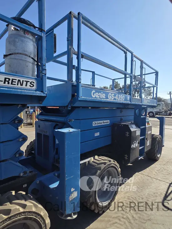 2016 Genie GS-4390 RT Rough Terrain Scissor Lift