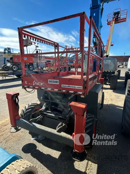 2019 Skyjack SJ6826RT Rough Terrain Scissor Lift