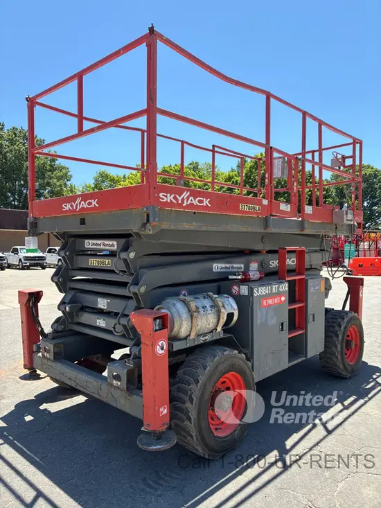 2016 Skyjack SJ8841RT Rough Terrain Scissor Lift