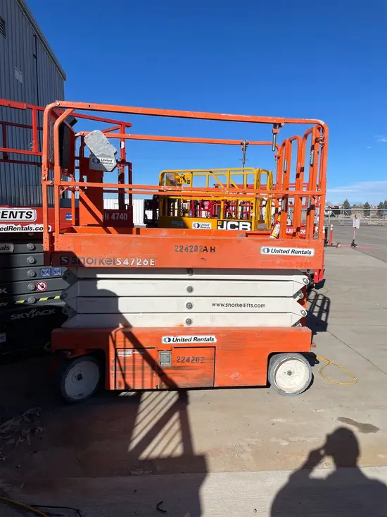 2019 Snorkel S4726E Scissor Lift