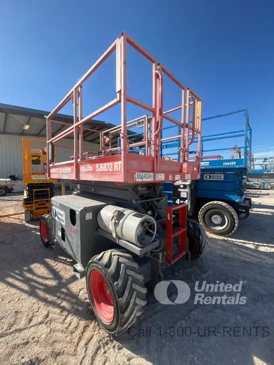 2017 Skyjack SJ6832RT Rough Terrain Scissor Lift