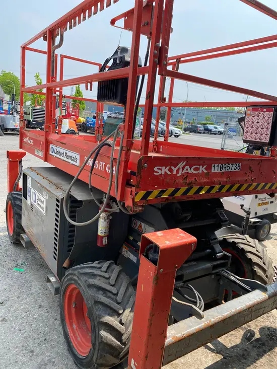 2020 Skyjack SJ6826RT Rough Terrain Scissor Lift