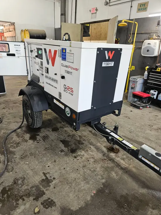 2022 Wacker Neuson G25 T4F Diesel Generator