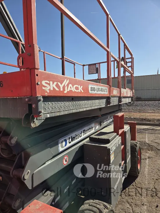 2019 Skyjack SJ8841RT Rough Terrain Scissor Lift