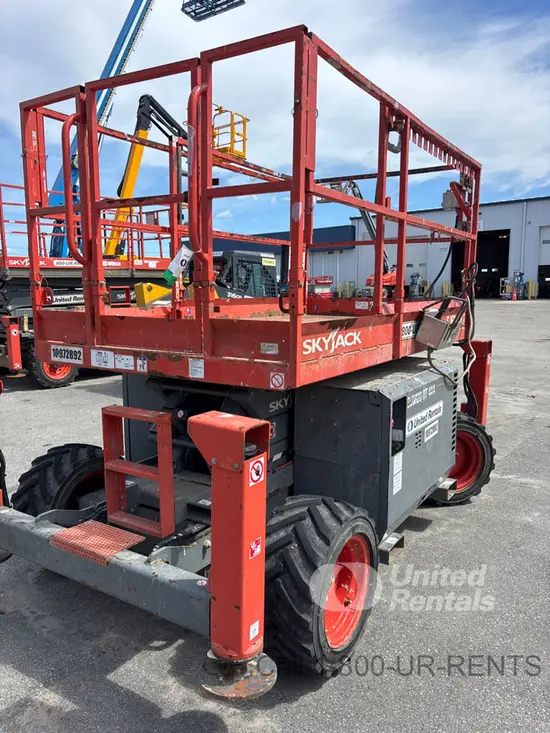 2019 Skyjack SJ6826RT Rough Terrain Scissor Lift