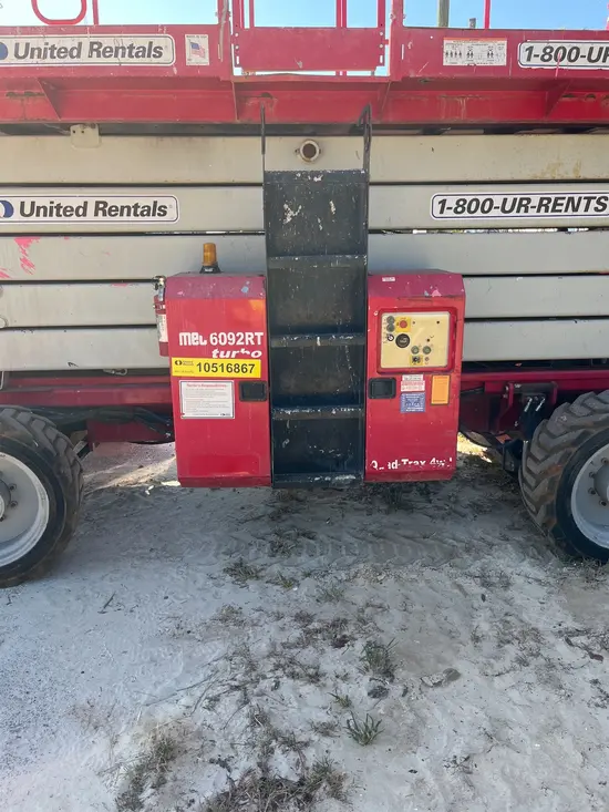 2016 MEC 6092RT Rough Terrain Scissor Lift