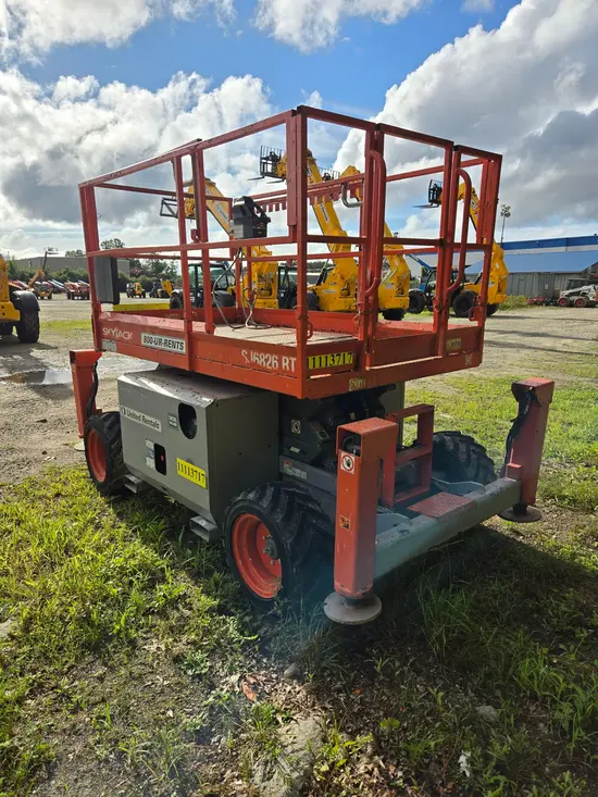 2020 Skyjack SJ6826RT Rough Terrain Scissor Lift