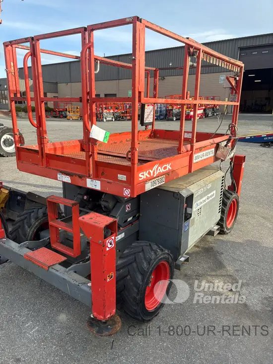 2019 Skyjack SJ6826RT Rough Terrain Scissor Lift