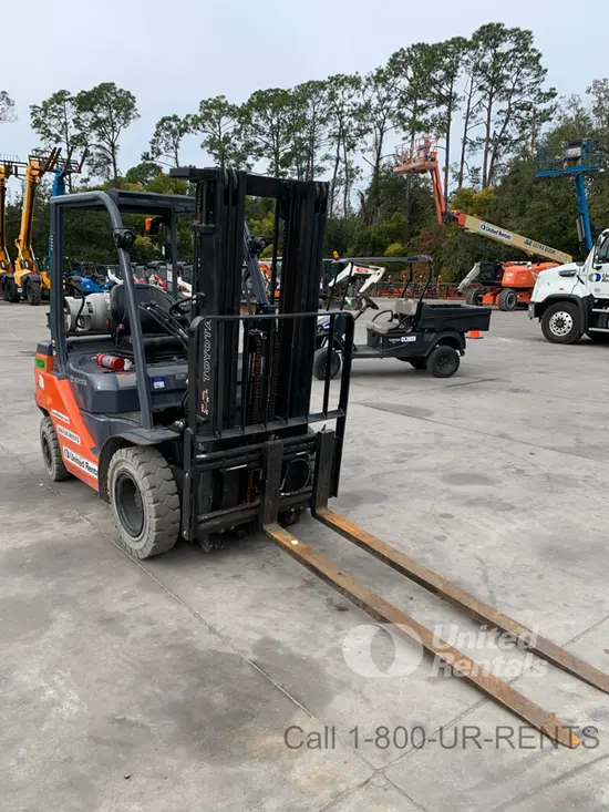 2023 Toyota 50-8FGU25 LP Warehouse Forklift