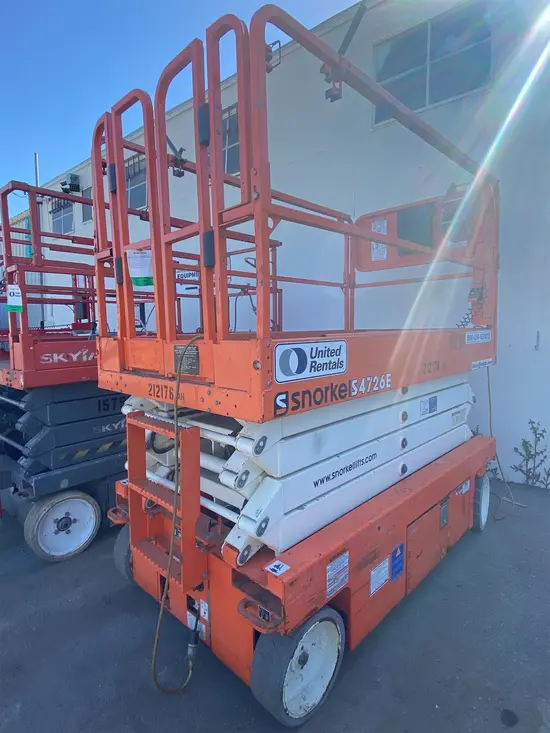 2018 Snorkel S4726E Scissor Lift