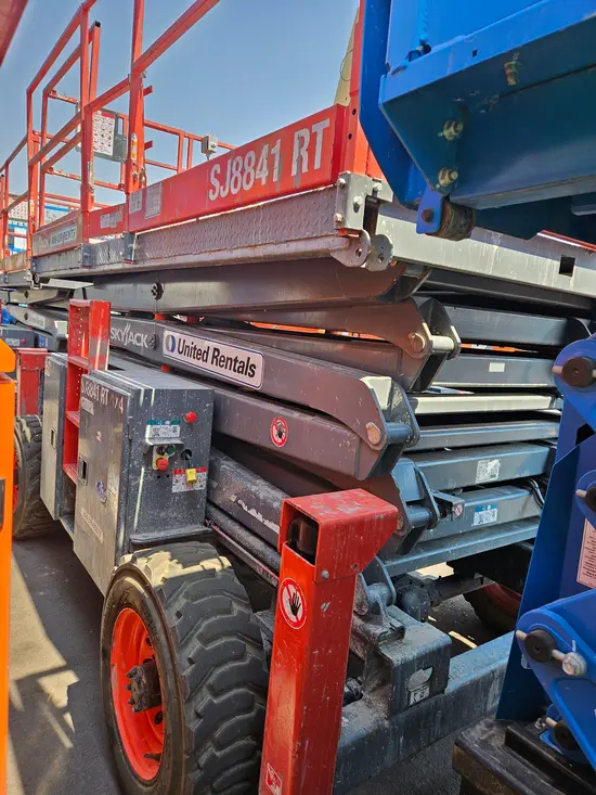 2017 Skyjack SJ8841RT Rough Terrain Scissor Lift