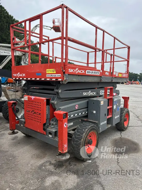 2018 Skyjack SJ8841RT Rough Terrain Scissor Lift