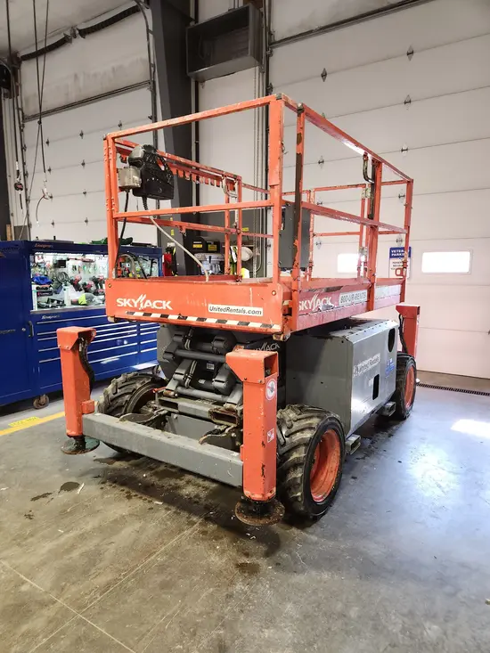 2018 Skyjack SJ6826RT Rough Terrain Scissor Lift