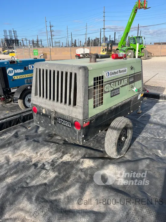 2018 Sullair 185DPQ-KU-T3 Air Compressor