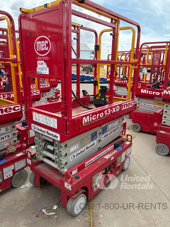 2021 MEC MICRO 13-XD Scissor Lift