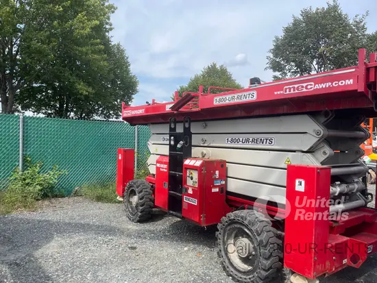 2019 MEC 6092RT Rough Terrain Scissor Lift