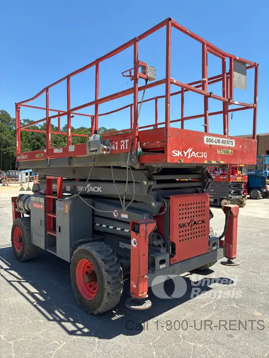 2016 Skyjack SJ8841RT Rough Terrain Scissor Lift