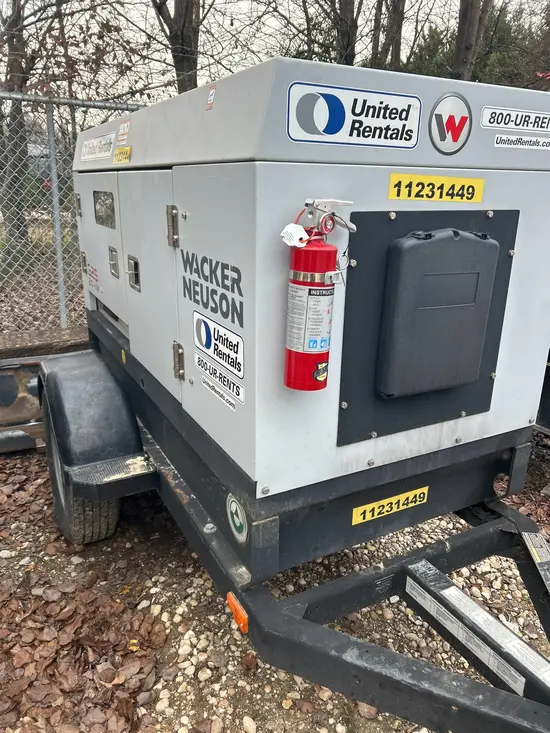 2021 Wacker Neuson G25 T4F Diesel Generator