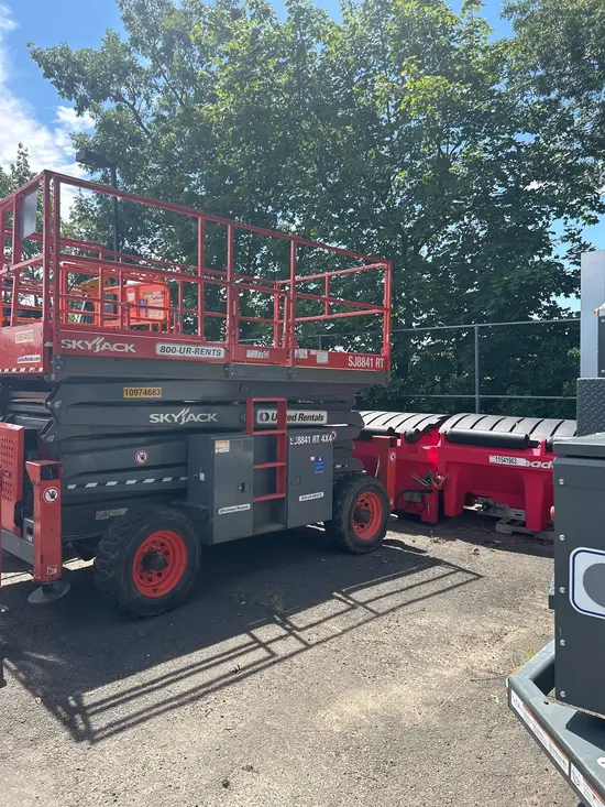 2019 Skyjack SJ8841RT Rough Terrain Scissor Lift