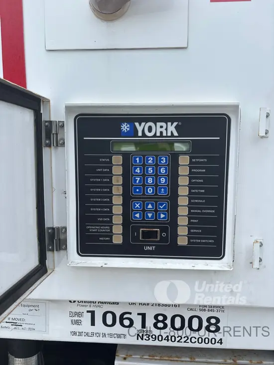 2017 YORK YORK YCIV LOW T Chiller