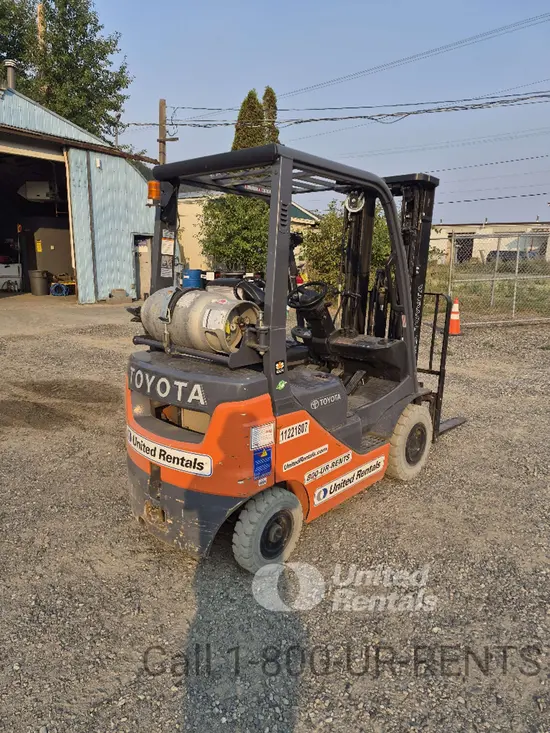 2021 Toyota 8FGU15 Warehouse Forklift