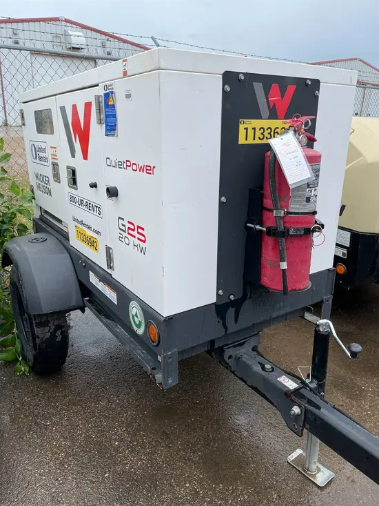2022 Wacker Neuson G25 T4F Diesel Generator