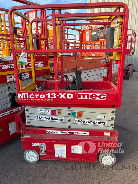 2021 MEC MICRO 13-XD Scissor Lift