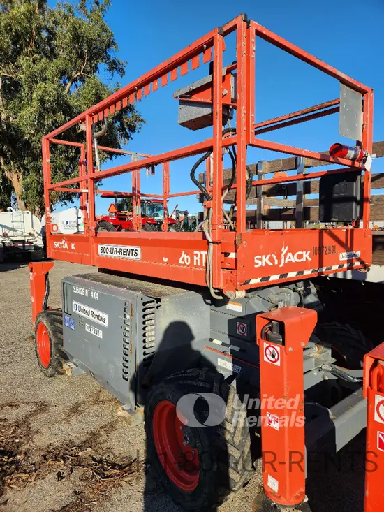 2019 Skyjack SJ6826RT Rough Terrain Scissor Lift
