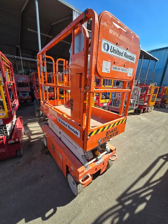 2021 Snorkel S3219E Scissor Lift