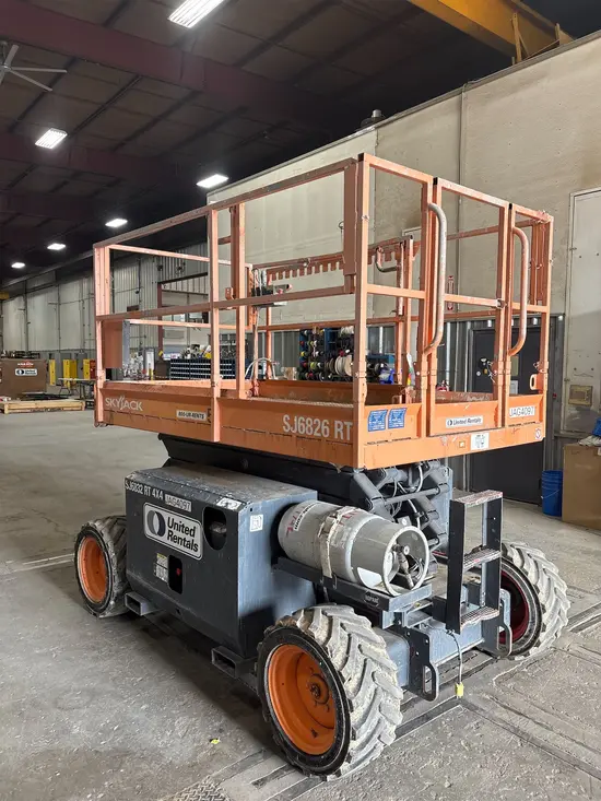 2018 Skyjack SJ6832RT Rough Terrain Scissor Lift