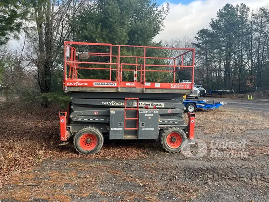 2019 Skyjack SJ8841RT Rough Terrain Scissor Lift