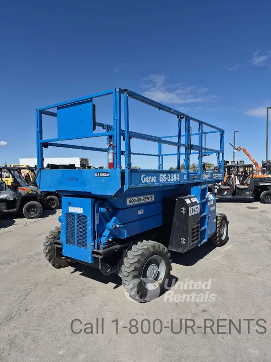 2017 Genie GS-3384 RT Rough Terrain Scissor Lift